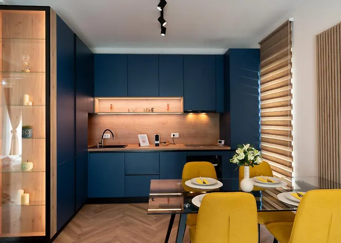 아파트 Soni Exclusive 303 Plaza With Private Parking & Self Check-in *